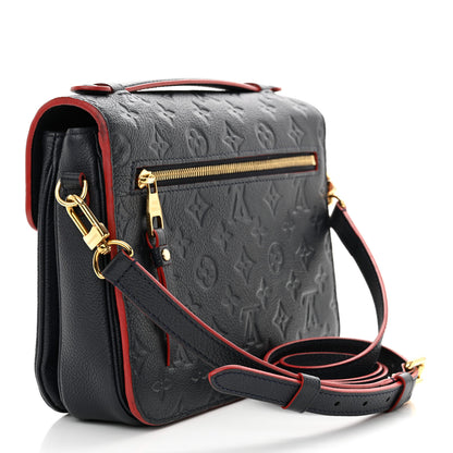 Louis Vuitton Empreinte Pochette Metis Marine Rouge 3 of 16
