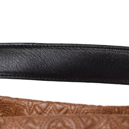 Louis Vuitton Lambskin Antheia Hobo PM Caramel 10 of 13