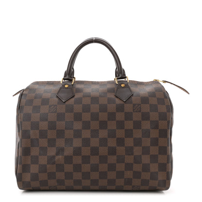 Louis Vuitton Damier Ebene Speedy 30 1 of 11