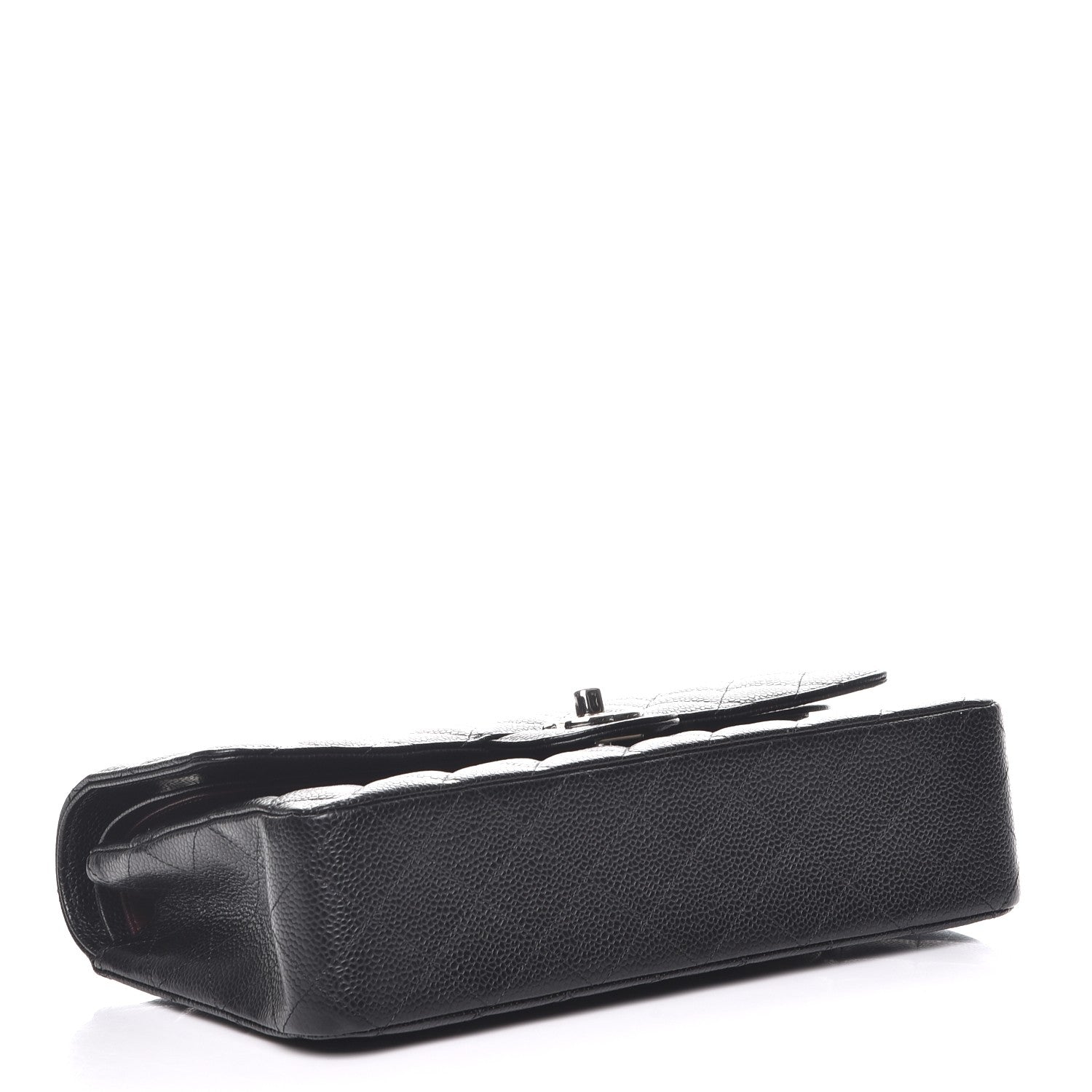Chanel Caviar Quilted Medium Double Flap Black 5 of 9