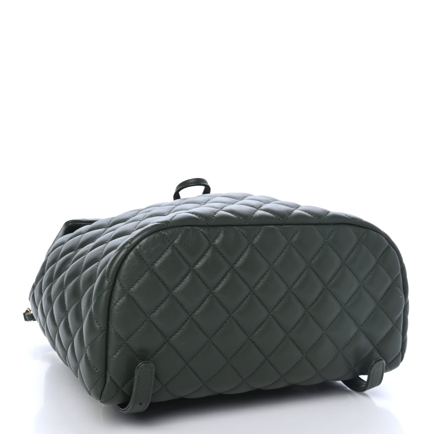 Chanel Lambskin Quilted Large Urban Spirit Backpack Dark Green 3 of 4