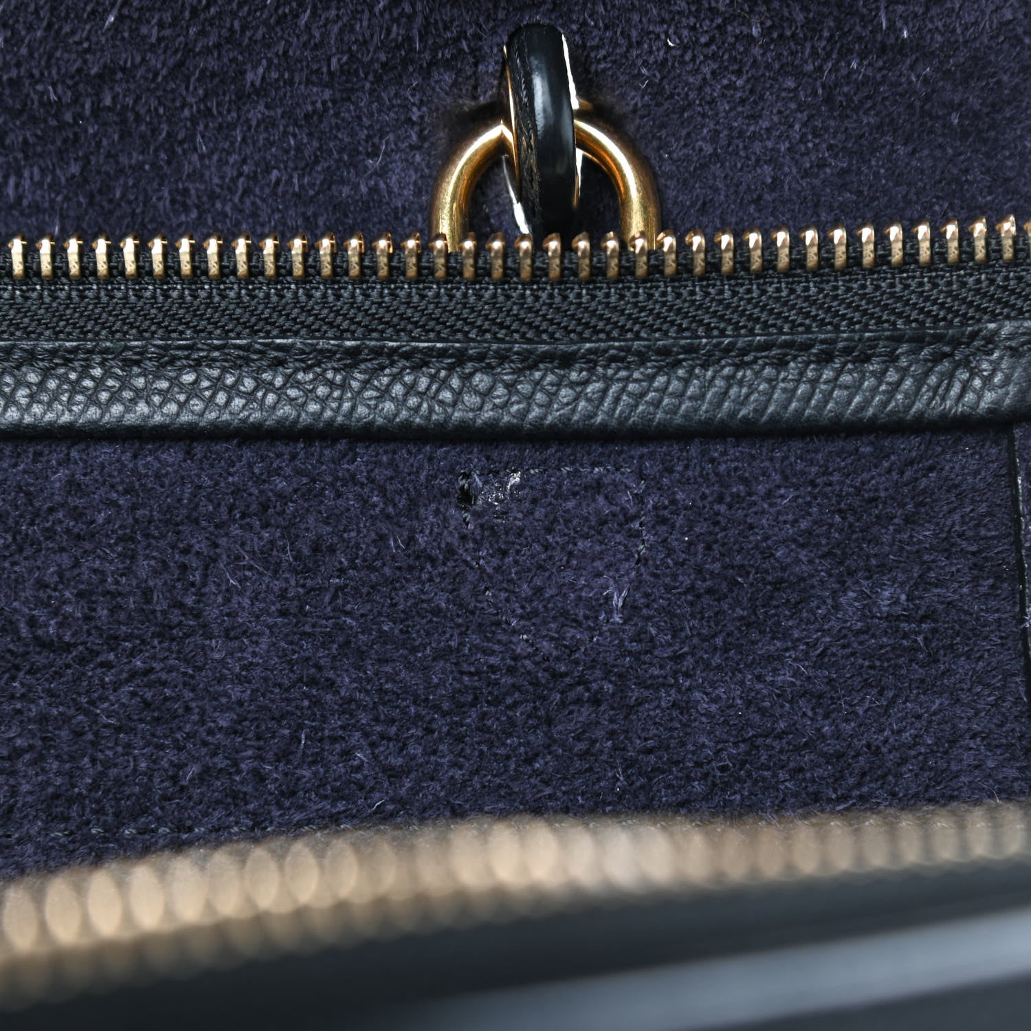 Celine Grained Calfskin Mini Belt Bag Black 8 of 9