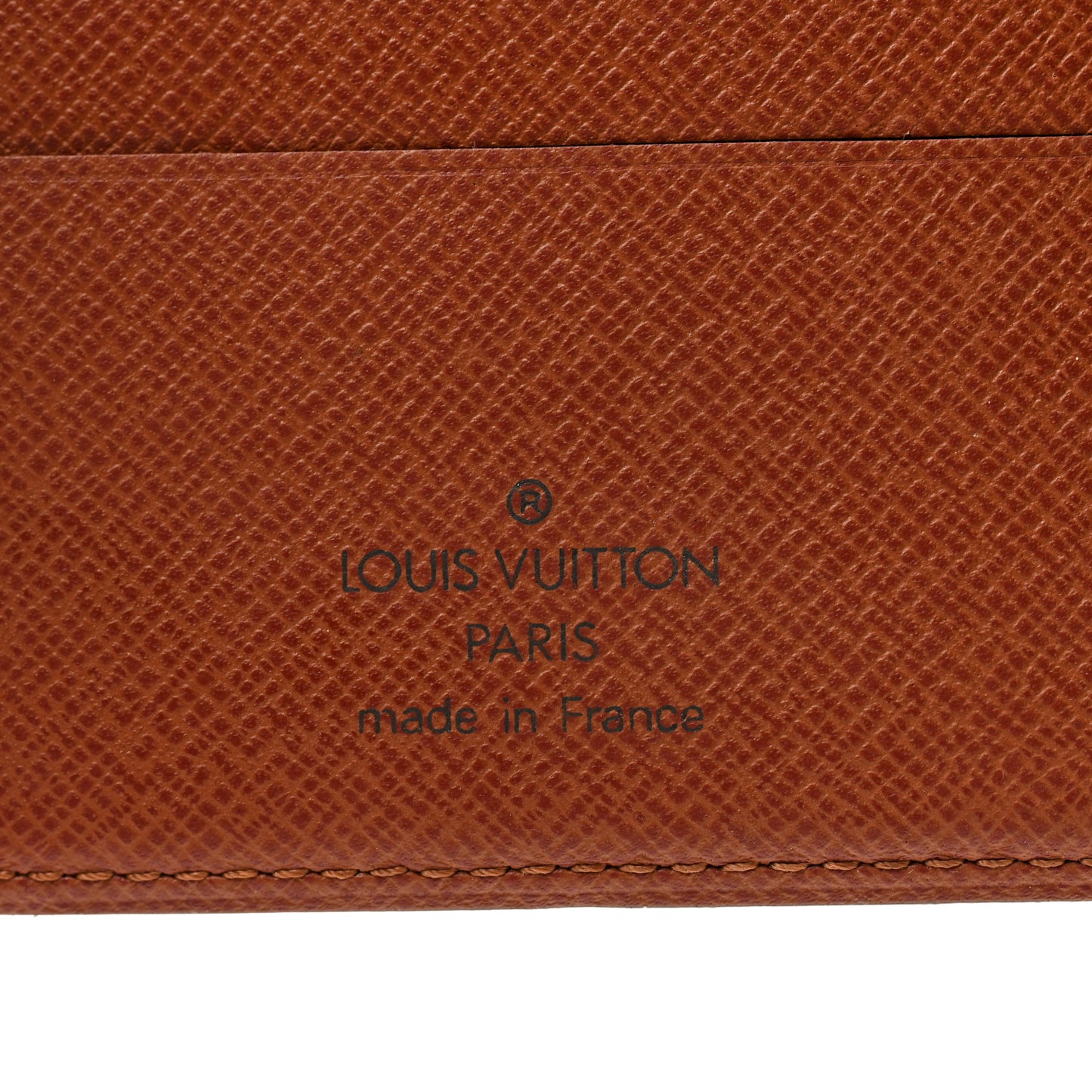 Monogram Zipped Papers Wallet