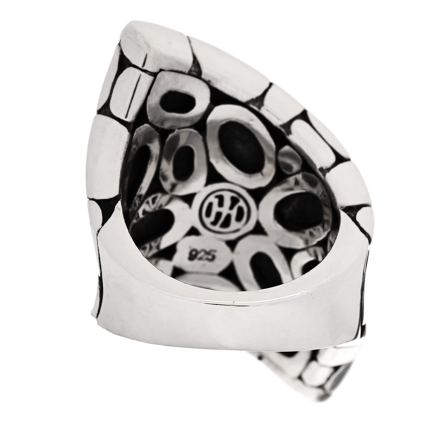 John Hardy Sterling Silver Kali Ring 51 5.75 3 of 4