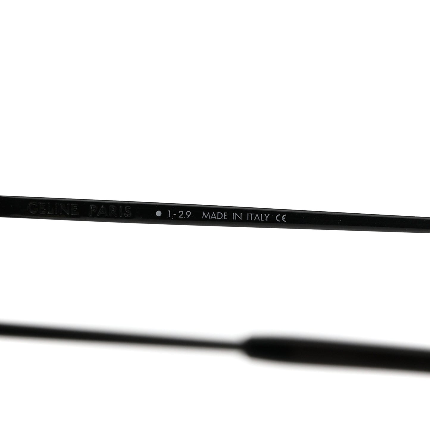 Metal Round Sunglasses CL40100U Black