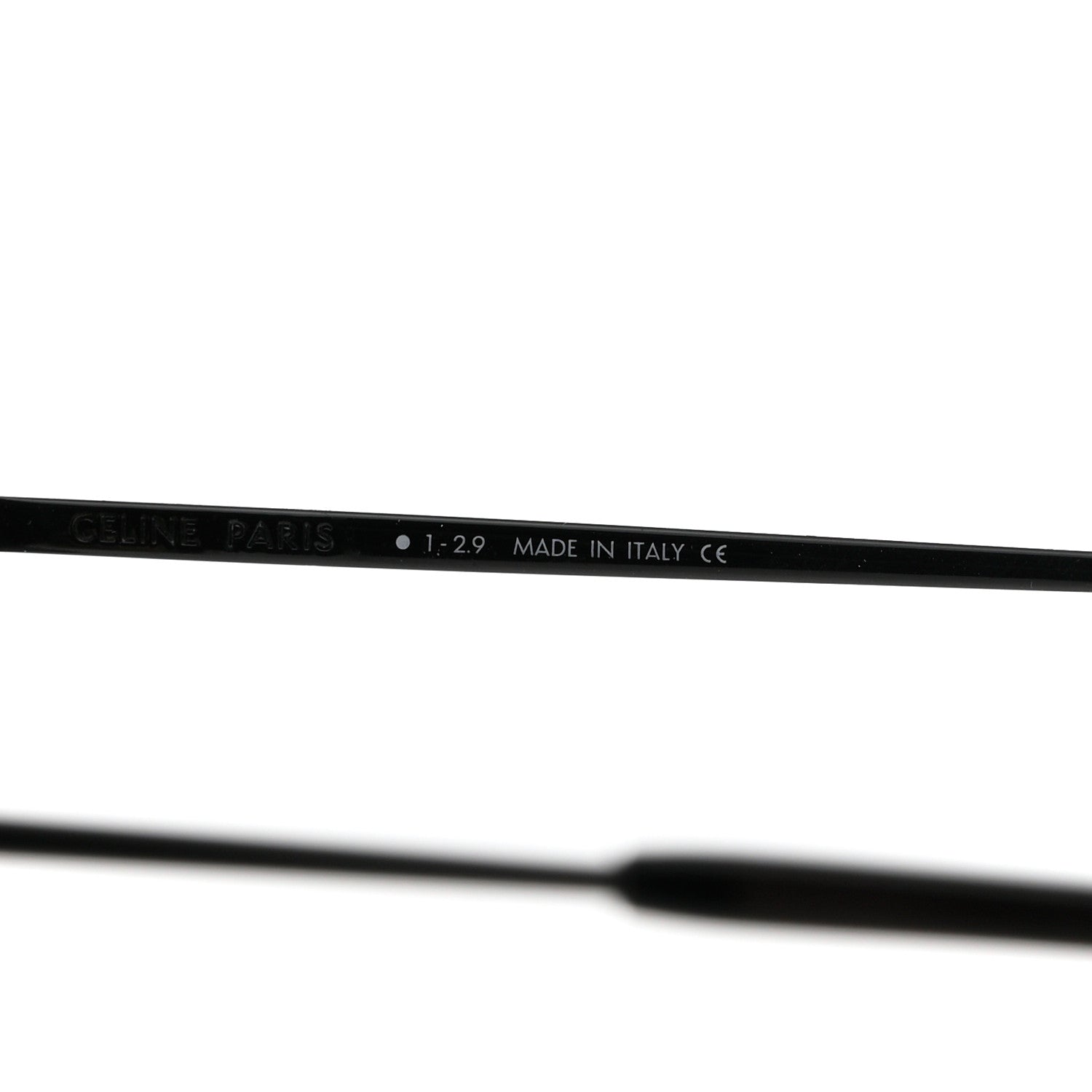 Celine Metal Round Sunglasses CL40100U Black 6 of 6