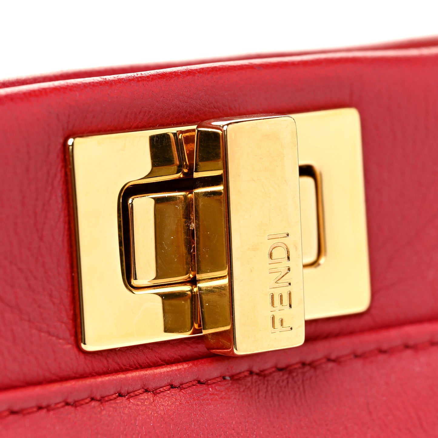 Nappa Mini Peekaboo Iconic Satchel Fragola