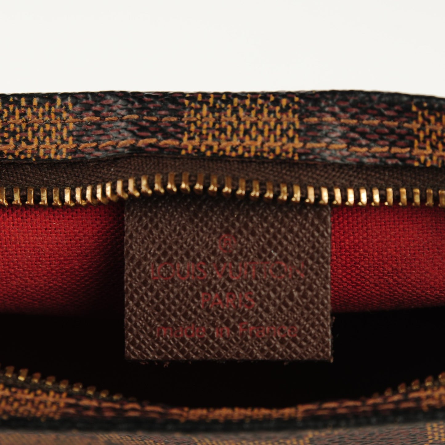 Damier Ebene Trousse Make Up Bag Pochette