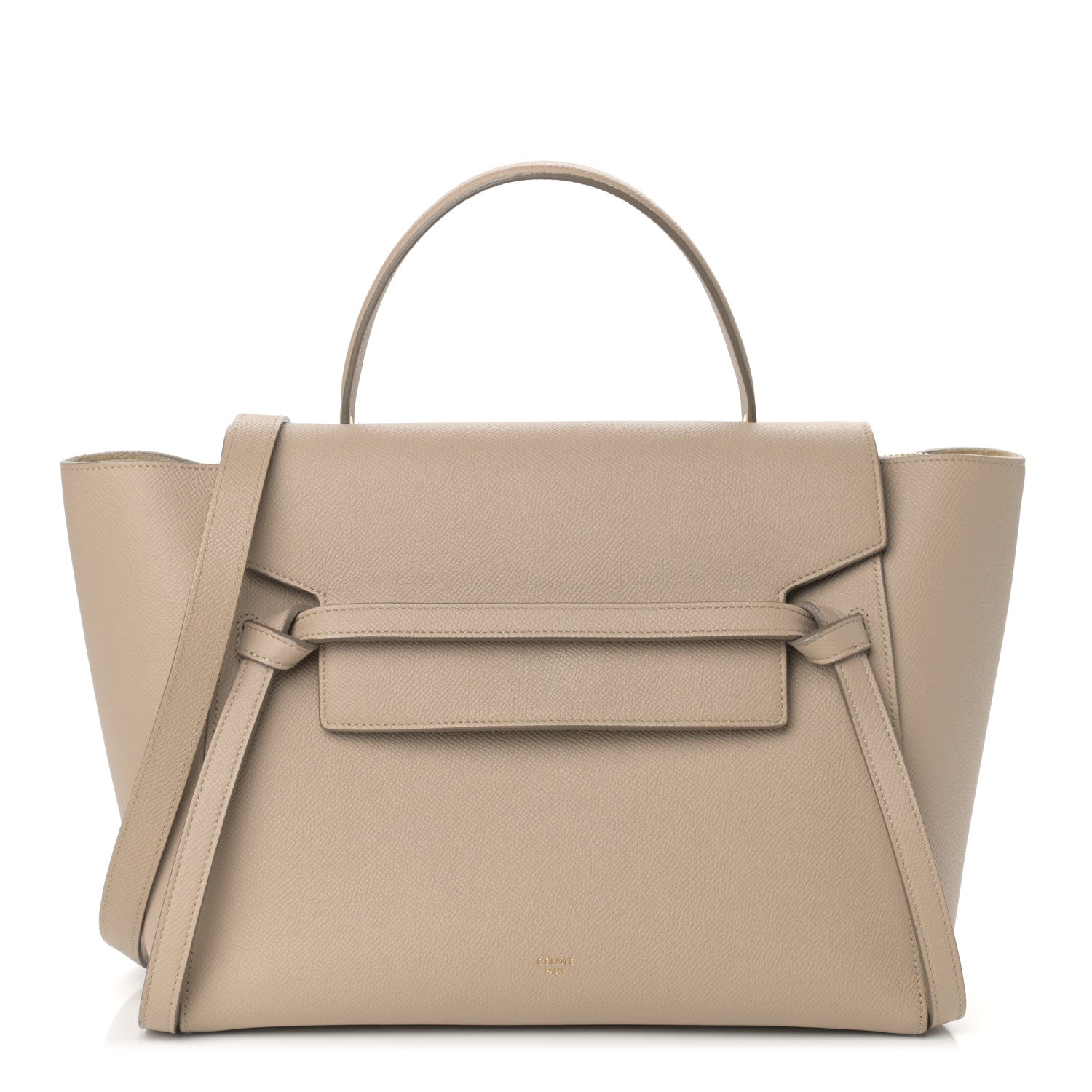Celine Grained Calfskin Mini Belt Bag Light Taupe 1 of 12