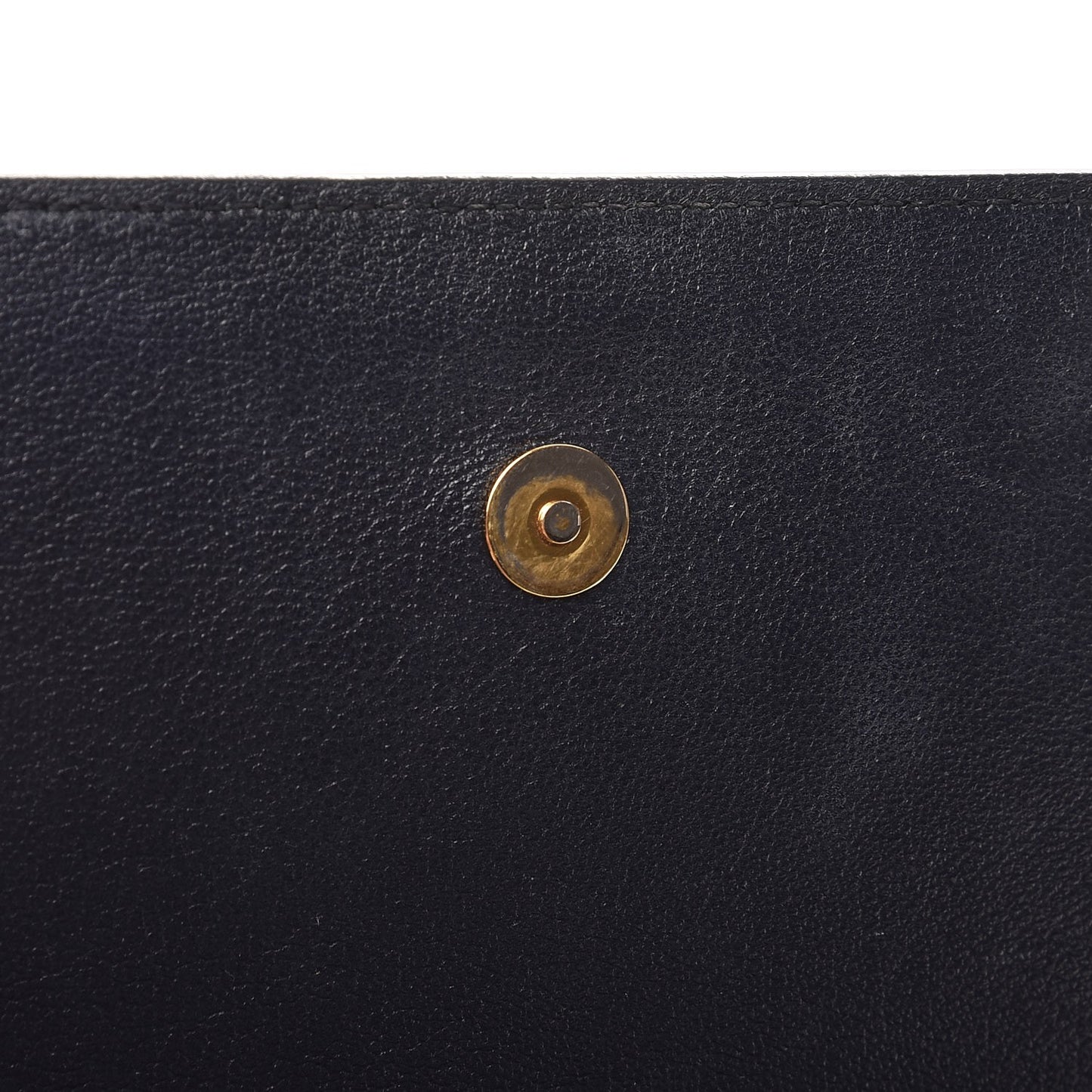 Calfskin Monogram Large Belle De Jour Clutch Navy