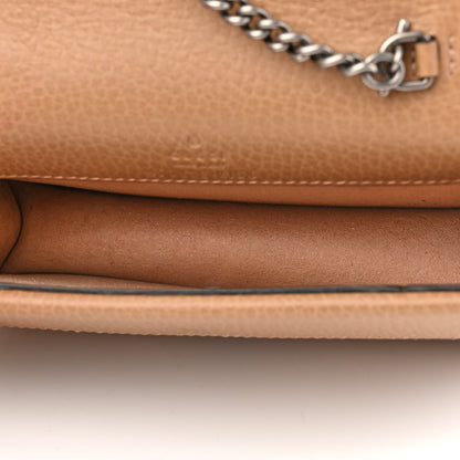 Gucci Dollar Calfskin Crystal Super Mini Dionysus Shoulder Bag Natural Tan Black Diamond 5 of 9