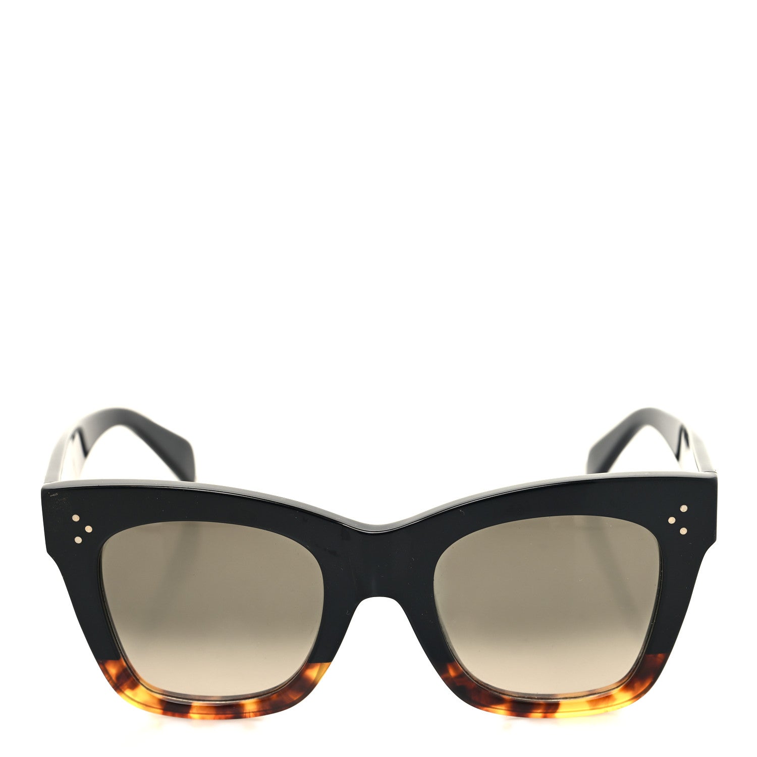Celine Catherine Sunglasses CL 41098/F/S Black Havana 3 of 7