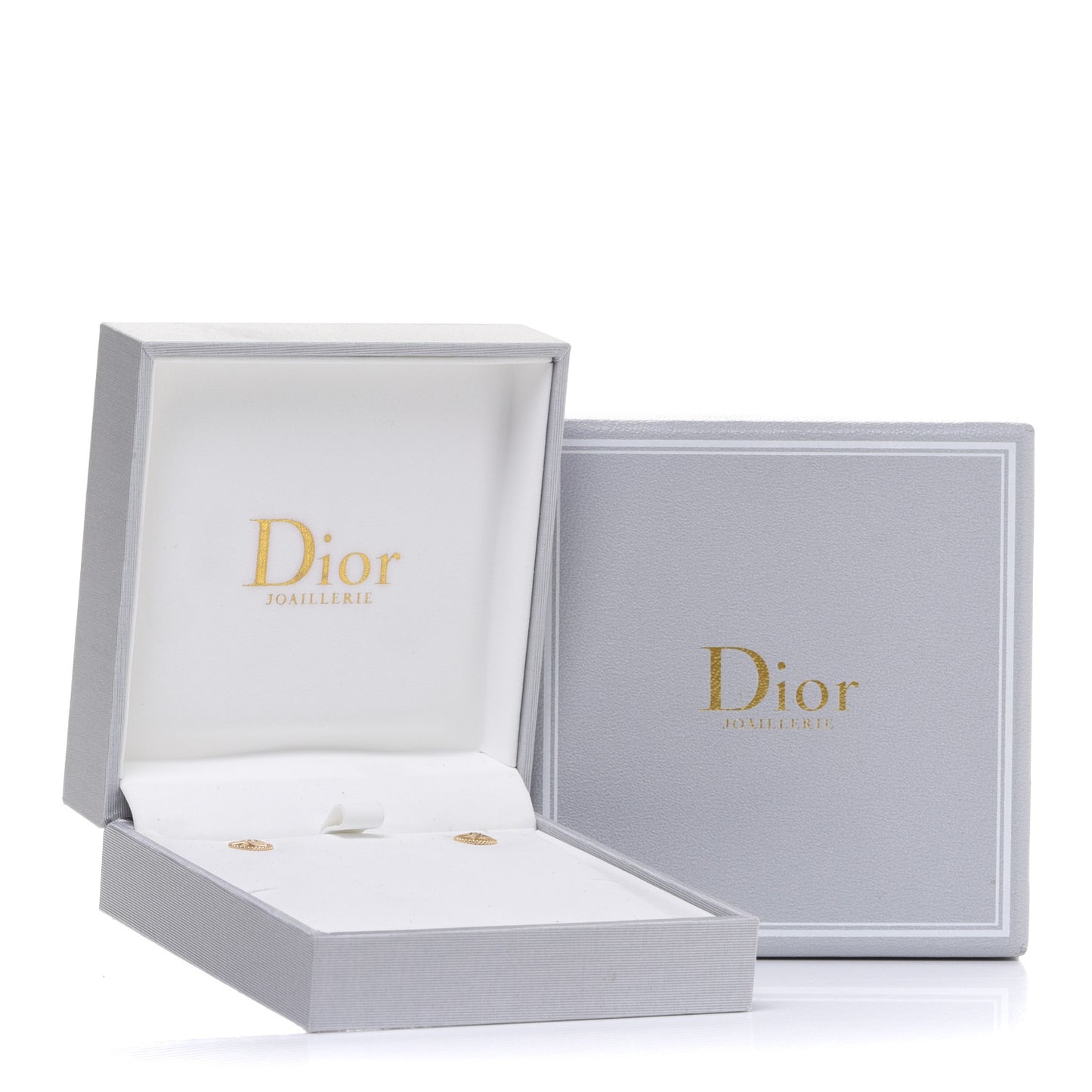 18K Yellow Gold Diamond XS Rose Des Vents Earrings