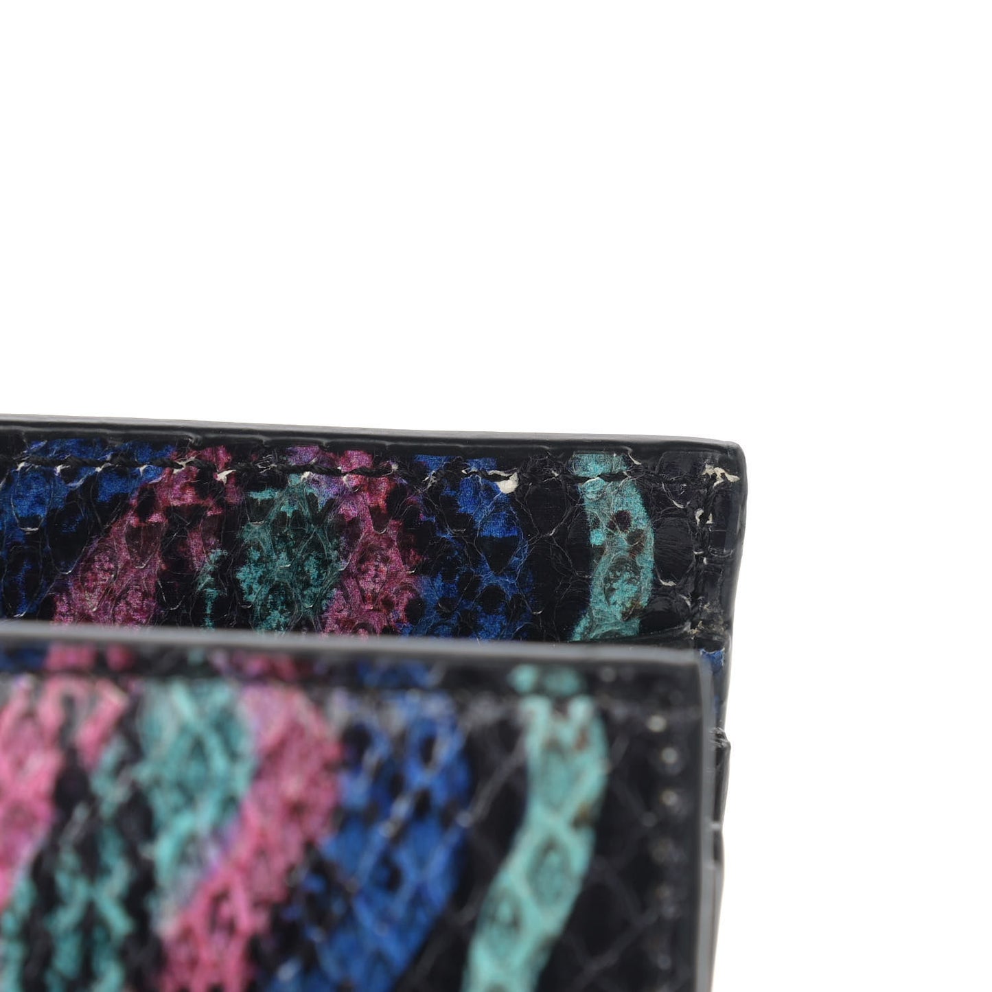 Snakeskin Curvy Stripe Nano Sac De Jour Multicolor