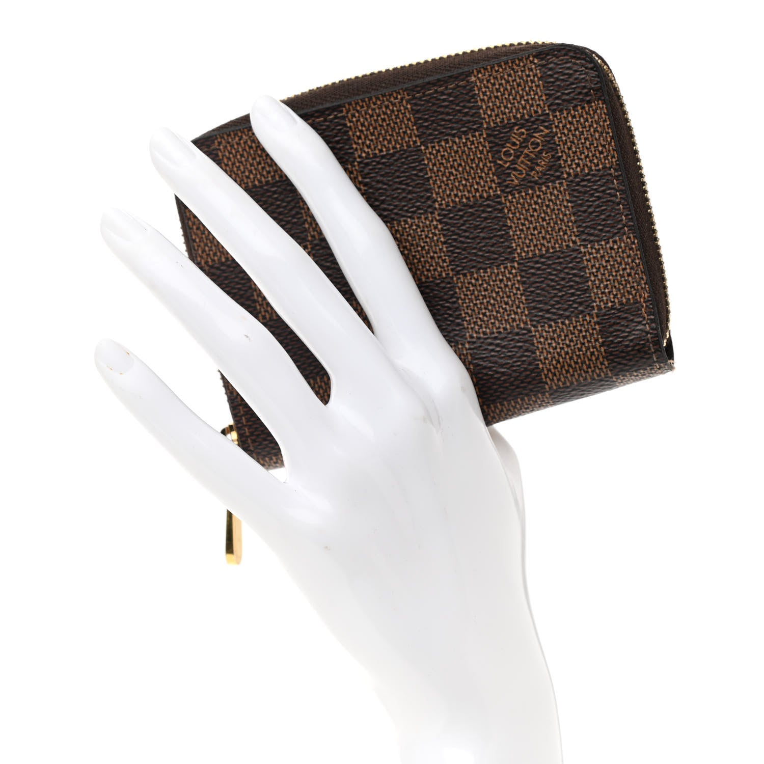 Louis Vuitton Damier Ebene Zippy Coin Purse 2 of 6