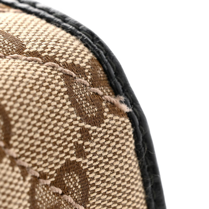 Gucci Monogram Azalea Calfskin Matelasse Diagonal Small GG Marmont Top Handle Shoulder Bag Beige Ebony Black 12 of 12