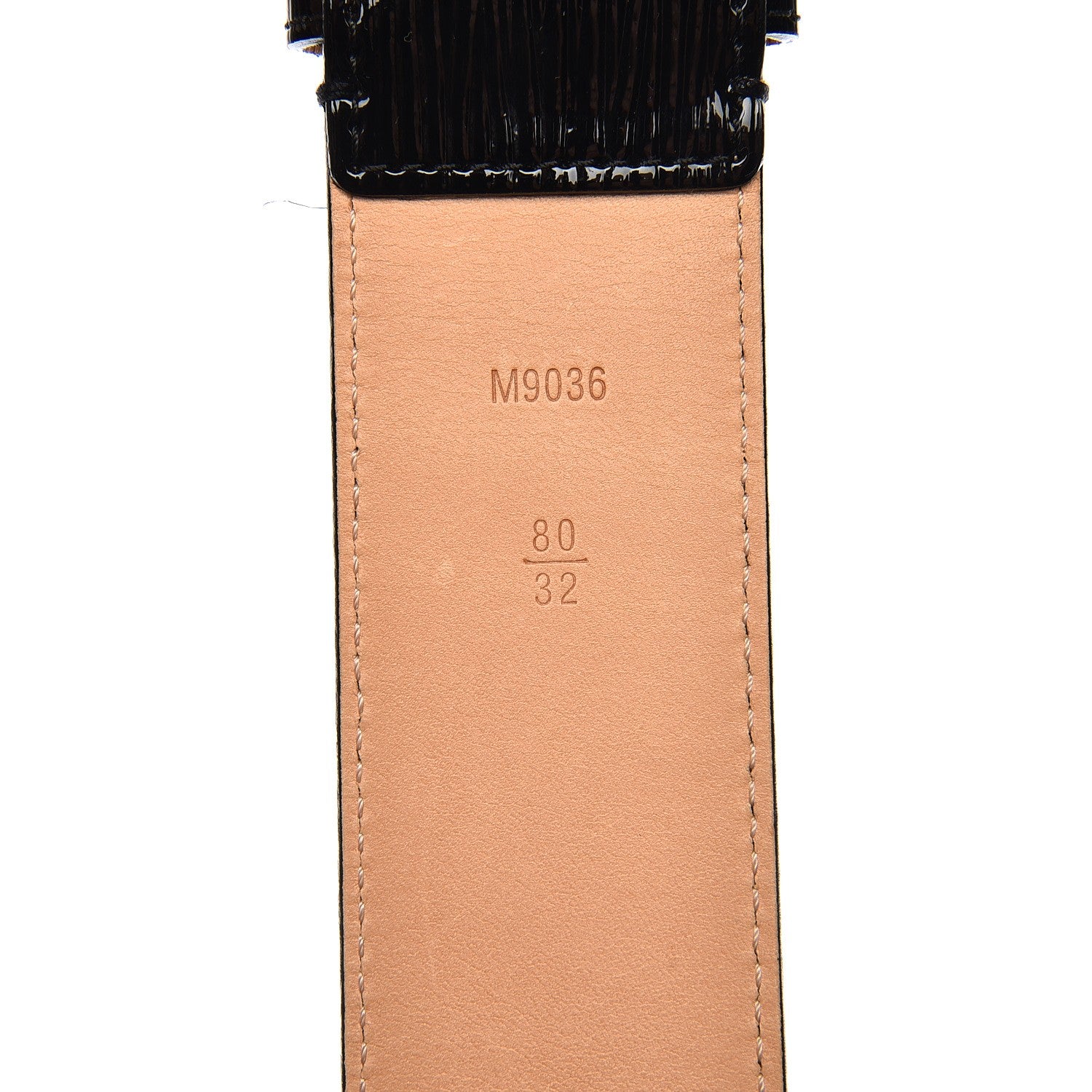 Louis Vuitton Epi Electric Belt 80 32 Black 6 of 7
