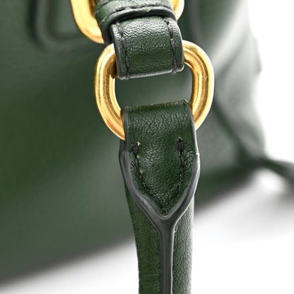 Prada Vitello Daino Top Handle Tote Foresta 15 of 19