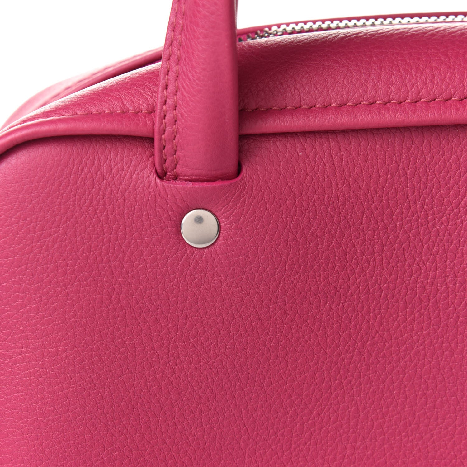 Balenciaga Shiny Day Calfskin XS Triangle Square Bag Pink 8 of 10