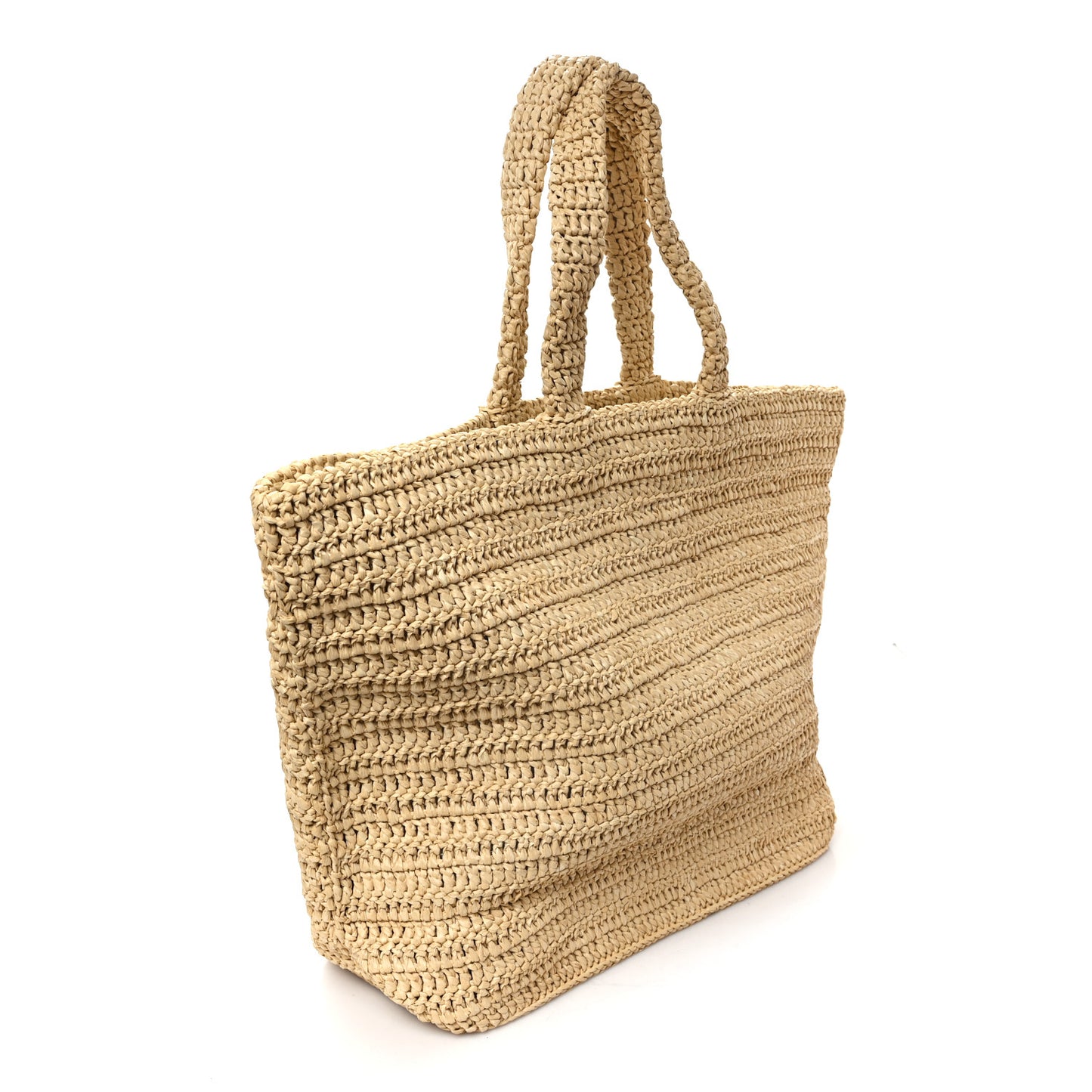 Raffia Rive Gauche Tote Natural