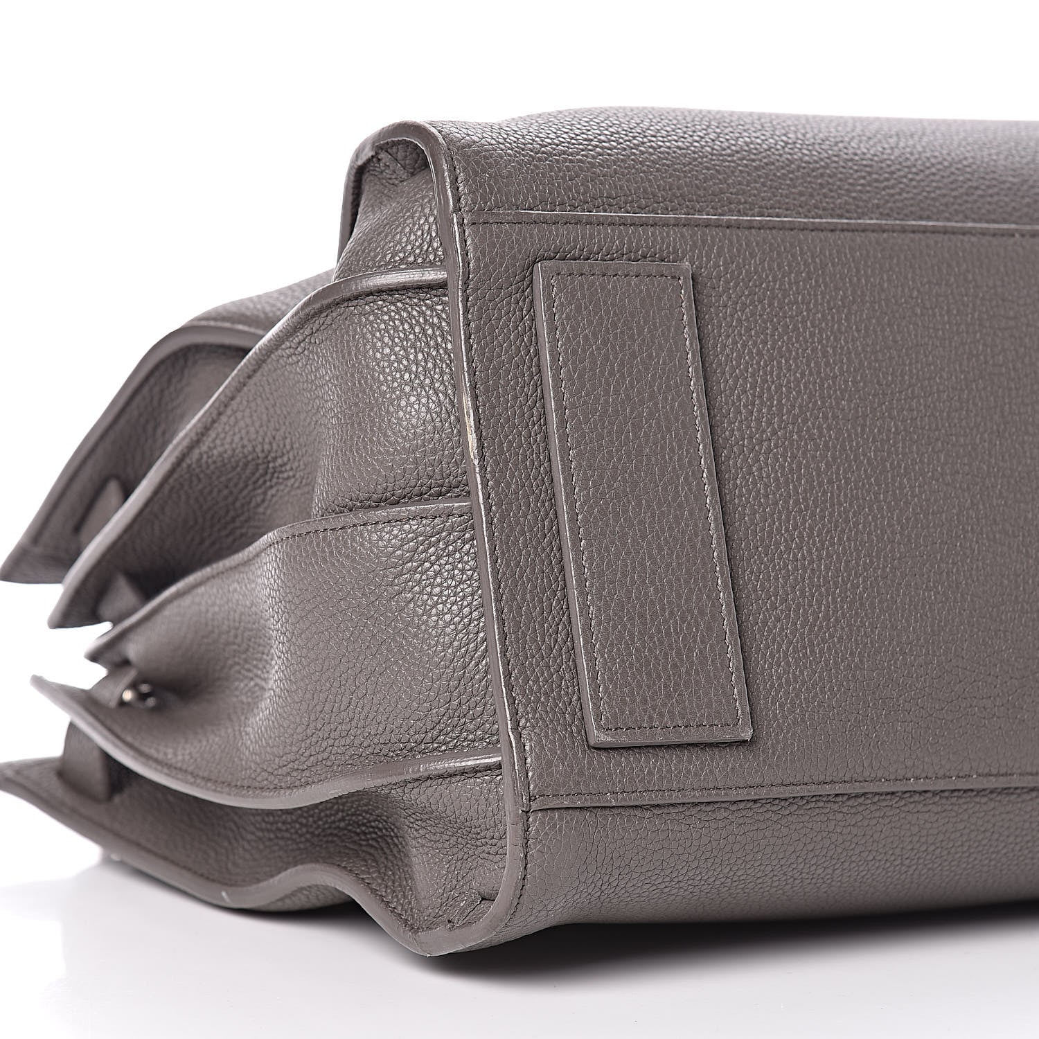 Saint Laurent Grained Calfskin Medium Souple Sac De Jour Kaki Militaire 11 of 12