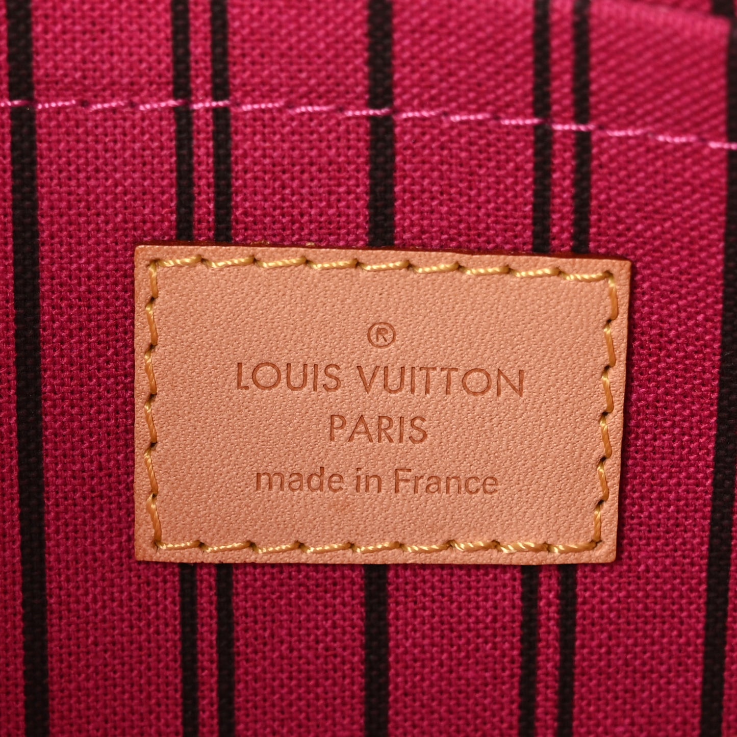 Monogram Neverfull MM GM Pochette Pivoine