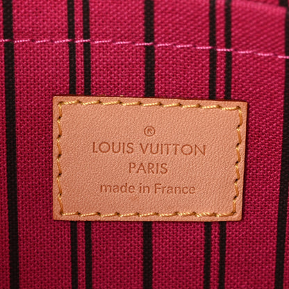 Louis Vuitton Monogram Neverfull MM GM Pochette Pivoine 6 of 8