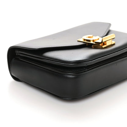 Celine Shiny Calfskin Small C Bag Black 5 of 8