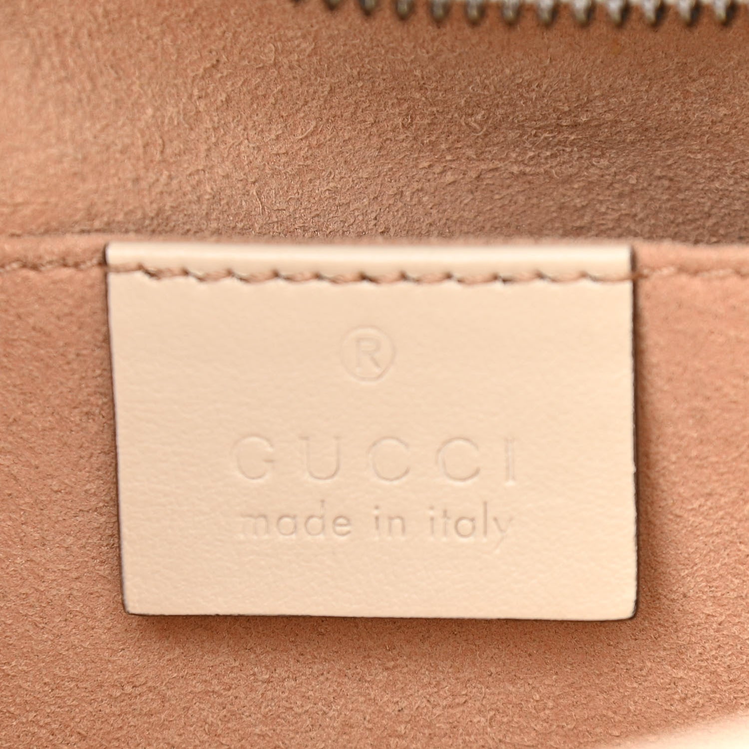 Gucci Calfskin Matelasse Small GG Marmont Chain Shoulder Bag White 7 of 12