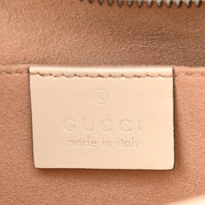 Gucci Calfskin Matelasse Small GG Marmont Chain Shoulder Bag White 7 of 12