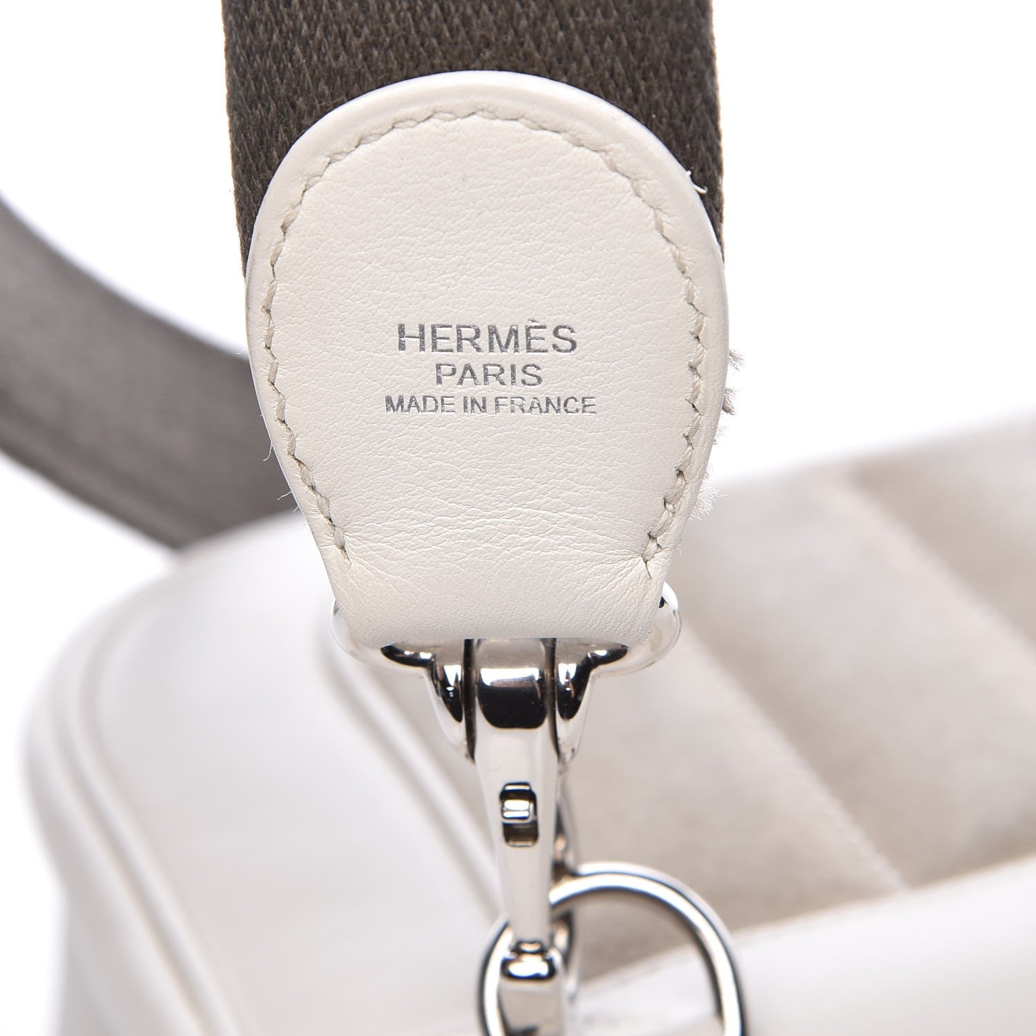 Hermes Swift Veau Doblis Mini Sac Berline 21 White 9 of 11