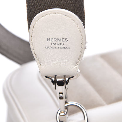Hermes Swift Veau Doblis Mini Sac Berline 21 White 9 of 11