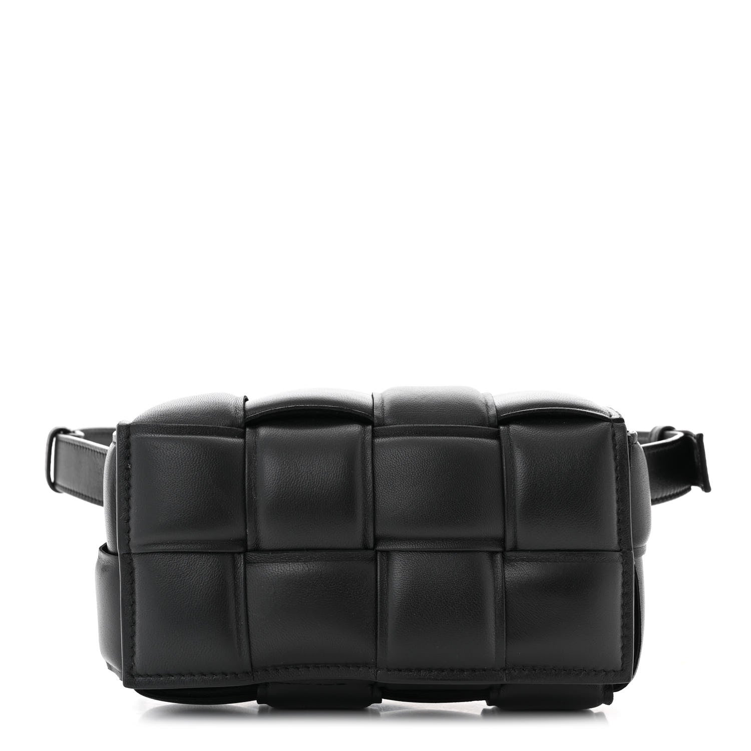 Bottega Veneta Nappa Maxi Intrecciato Padded The Belt Cassette Bag Black 1 of 10