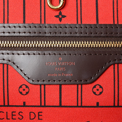 Louis Vuitton Damier Ebene Neverfull MM 6 of 10