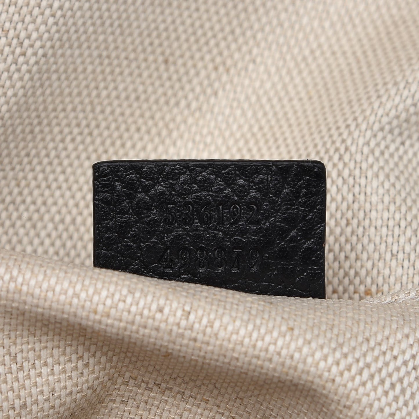 Pebbled Calfskin Soho Chain Backpack Black