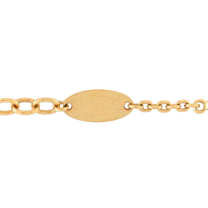 Louis Vuitton Sweet Monogram Charm Bracelet Gold 4 of 5