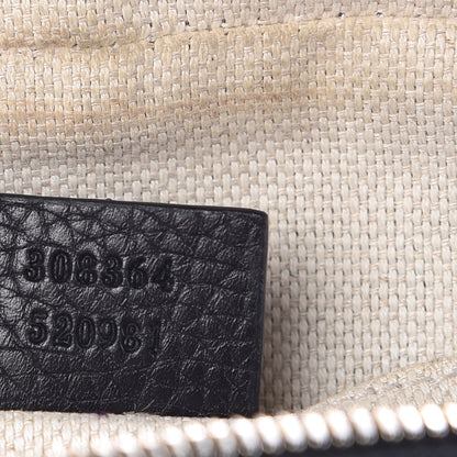 Gucci Pebbled Calfskin Small Soho Disco Bag Black 7 of 9
