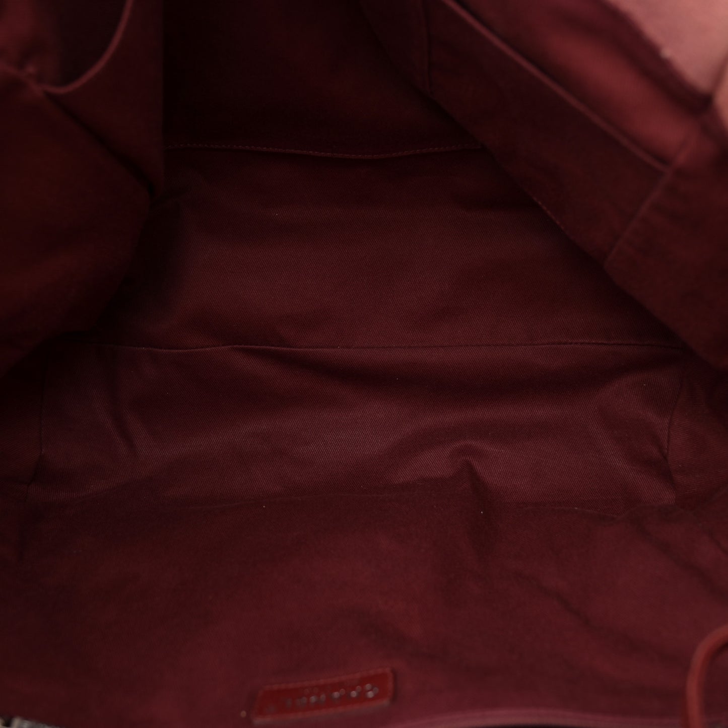 Canvas Medium Deauville Tote Red