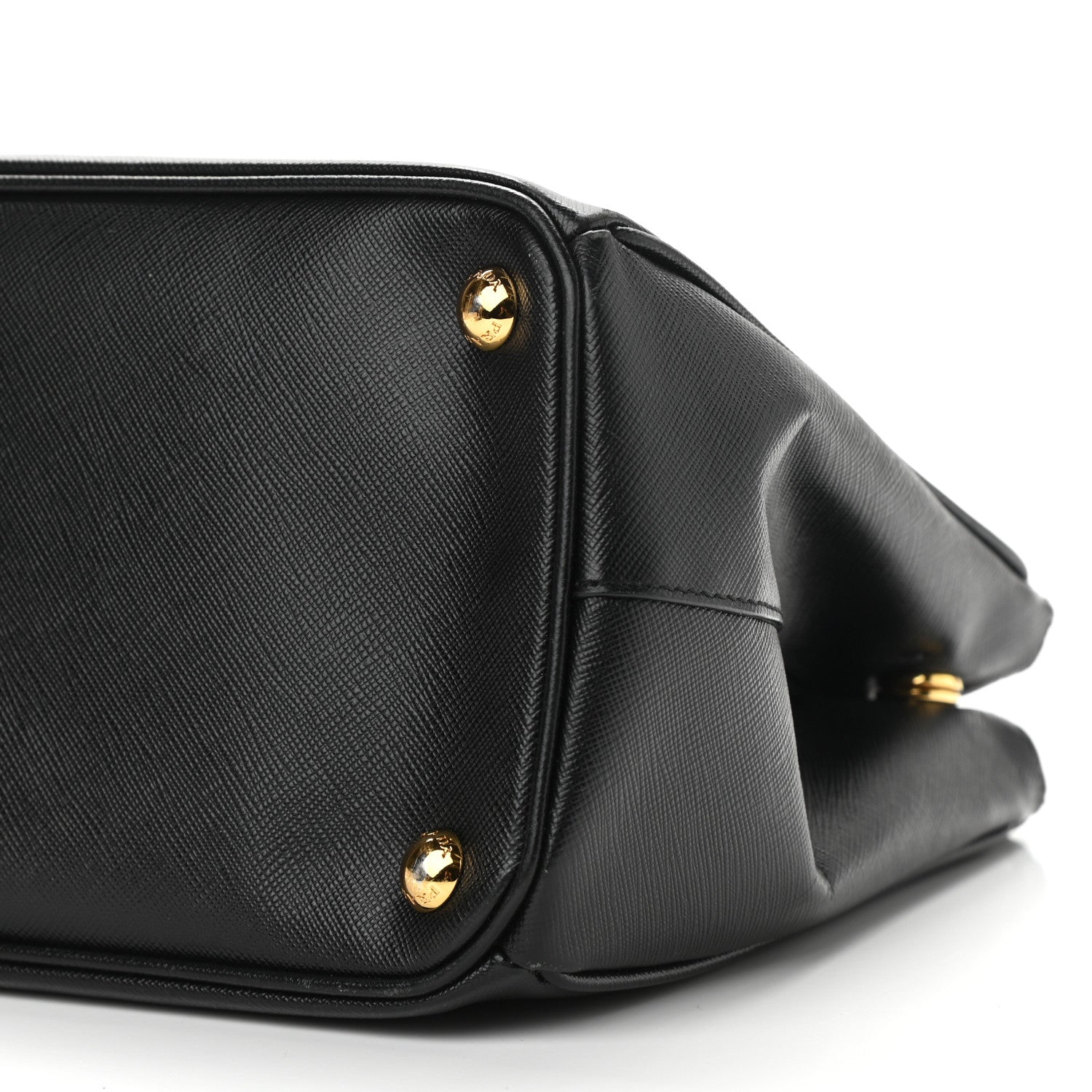 Prada Saffiano Small Galleria Double Zip Tote Black 9 of 10