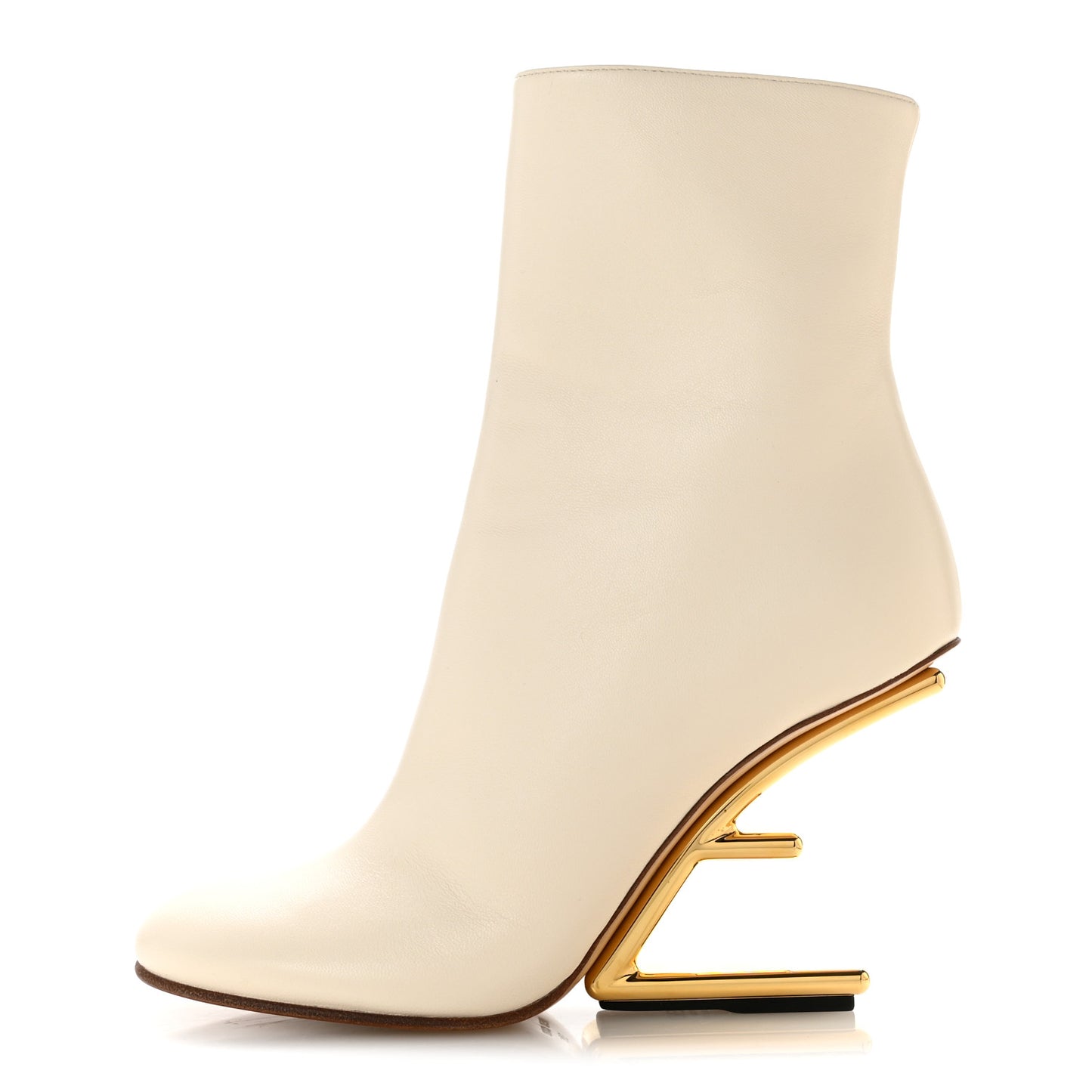 Nappa Fendi First 95mm Booties 38 Connecticut