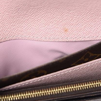Louis Vuitton Monogram Emilie Wallet Rose Ballerine 7 of 7