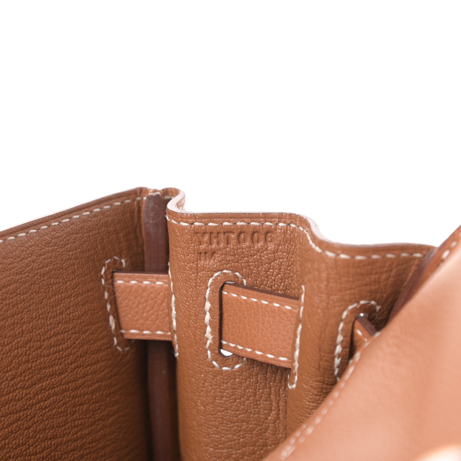 Hermes Evercolor Kelly Ado Backpack Gold 7 of 11