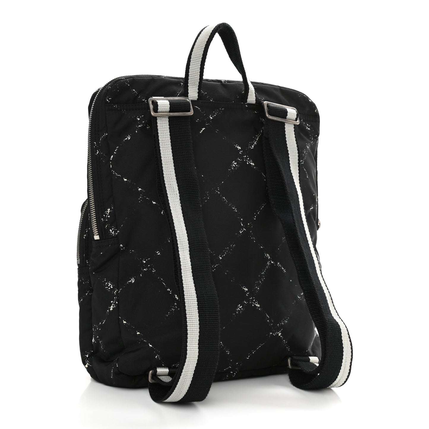 Nylon Travel Backpack Black