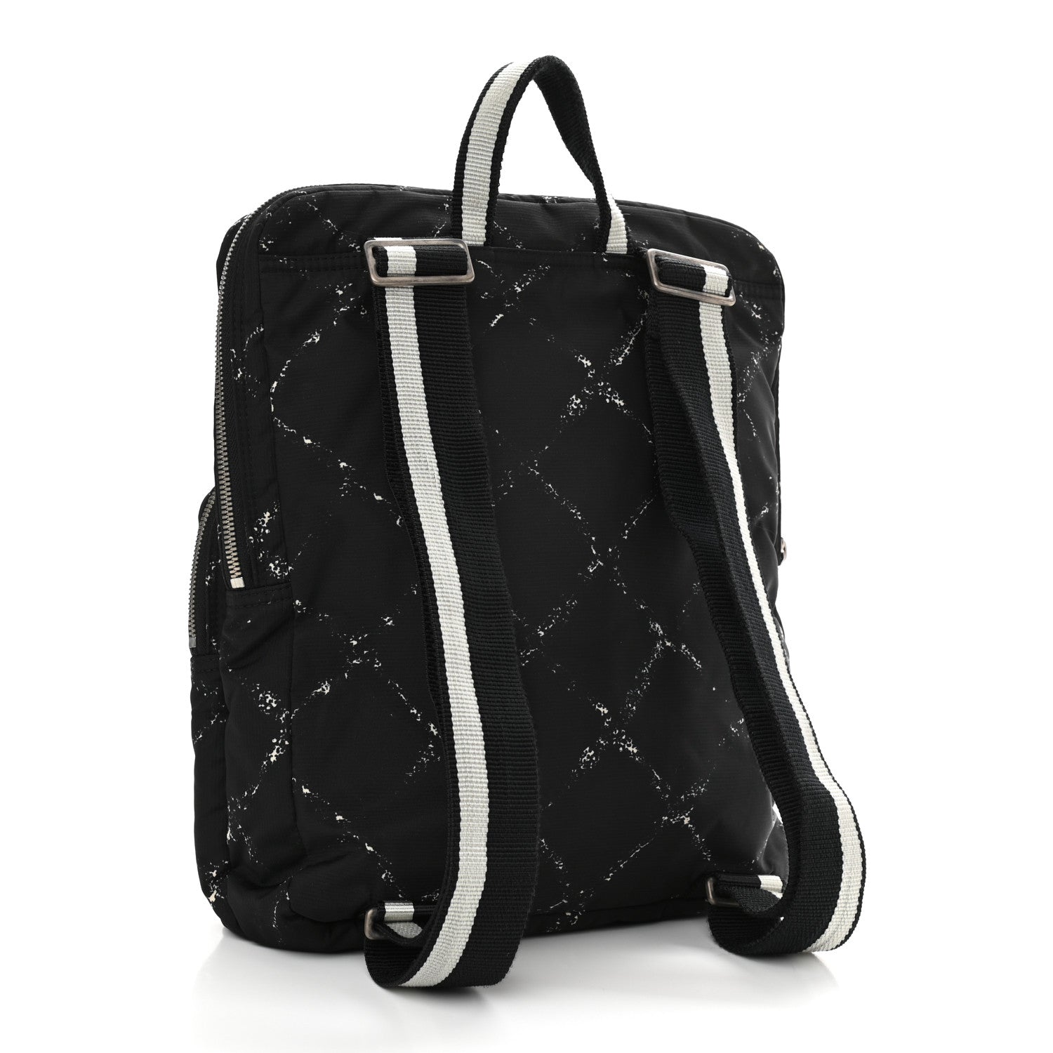 Chanel Nylon Travel Backpack Black 2 of 13