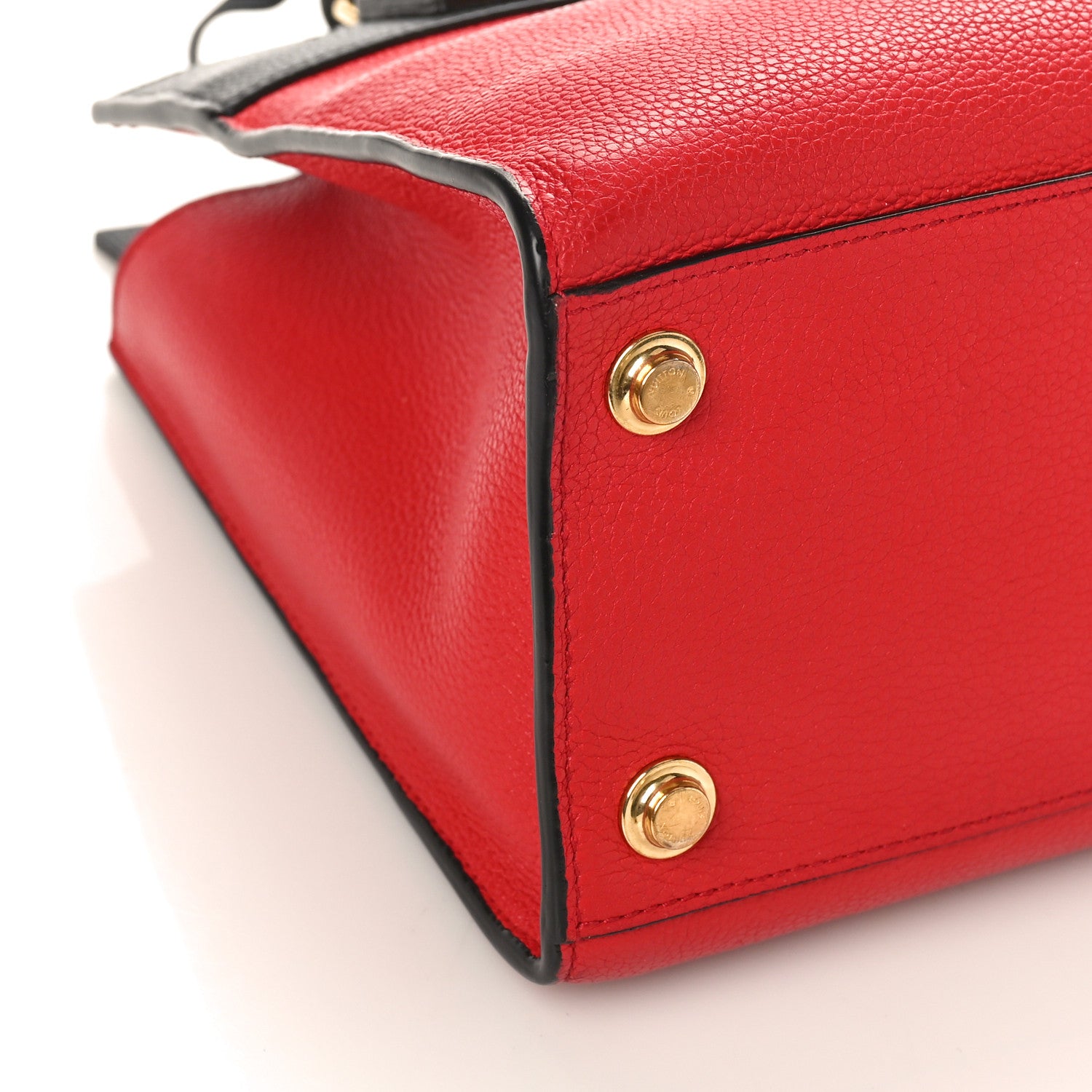 Louis Vuitton Taurillon City Steamer PM Black Rouge 7 of 8
