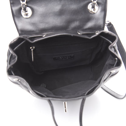 Chanel Calfskin Quilted Small Urban Spirit Backpack Black 4 of 11