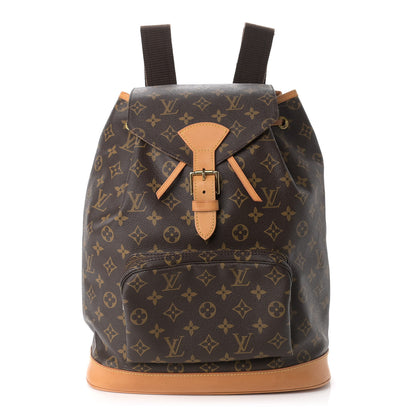 Louis Vuitton Monogram Montsouris GM Backpack 1 of 9