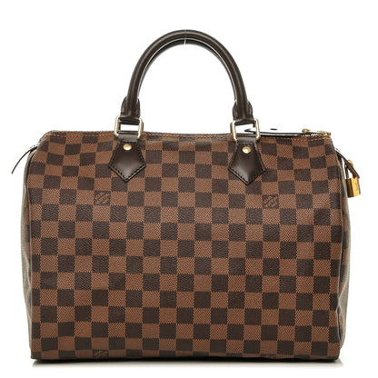 Louis Vuitton Damier Ebene Speedy 30 1 of 8
