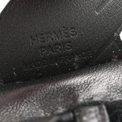 Hermes Milo Lambskin Grigri Rodeo Pegase Horse Bag Charm PM So Black 3 of 5