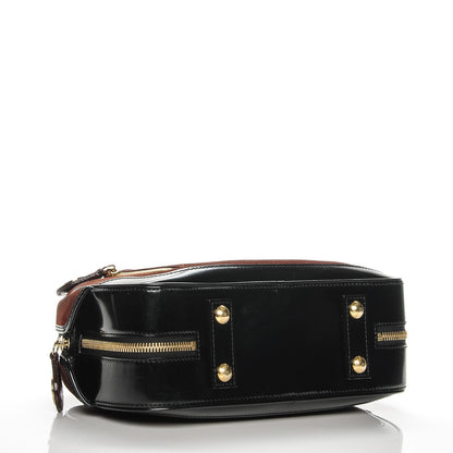 Louis Vuitton Suede Stamped Havane Bowler PM Brun 4 of 17